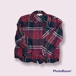 Cropped flannel
